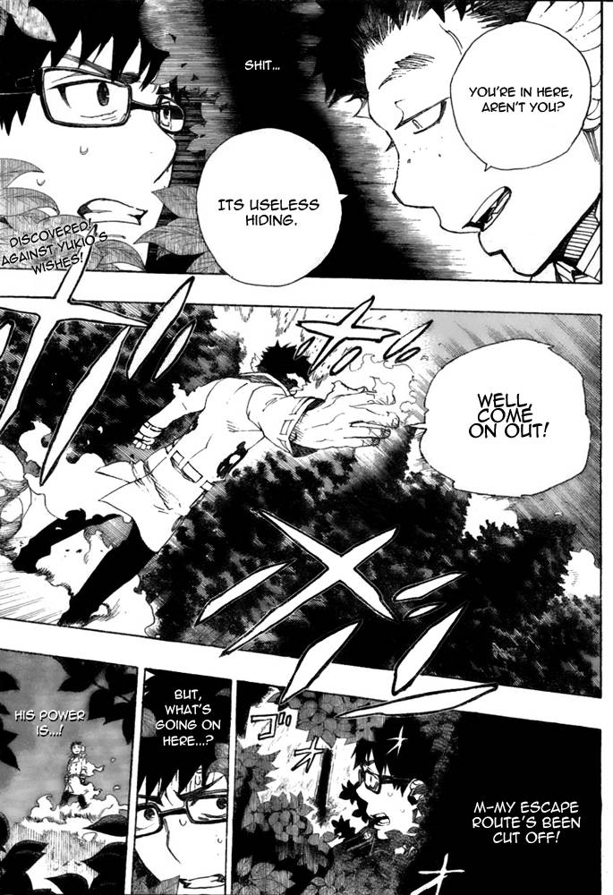 Ao no Exorcist chapter 28 page 3