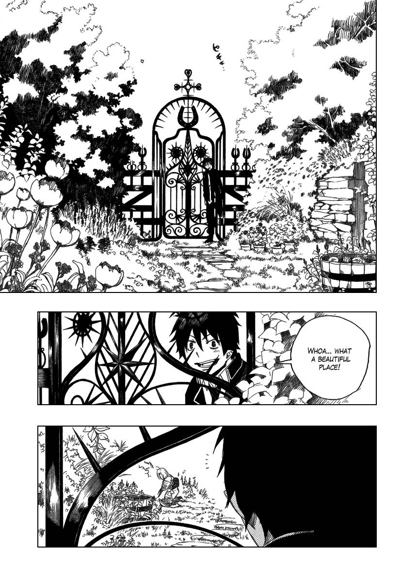 Ao no Exorcist chapter 3 page 10