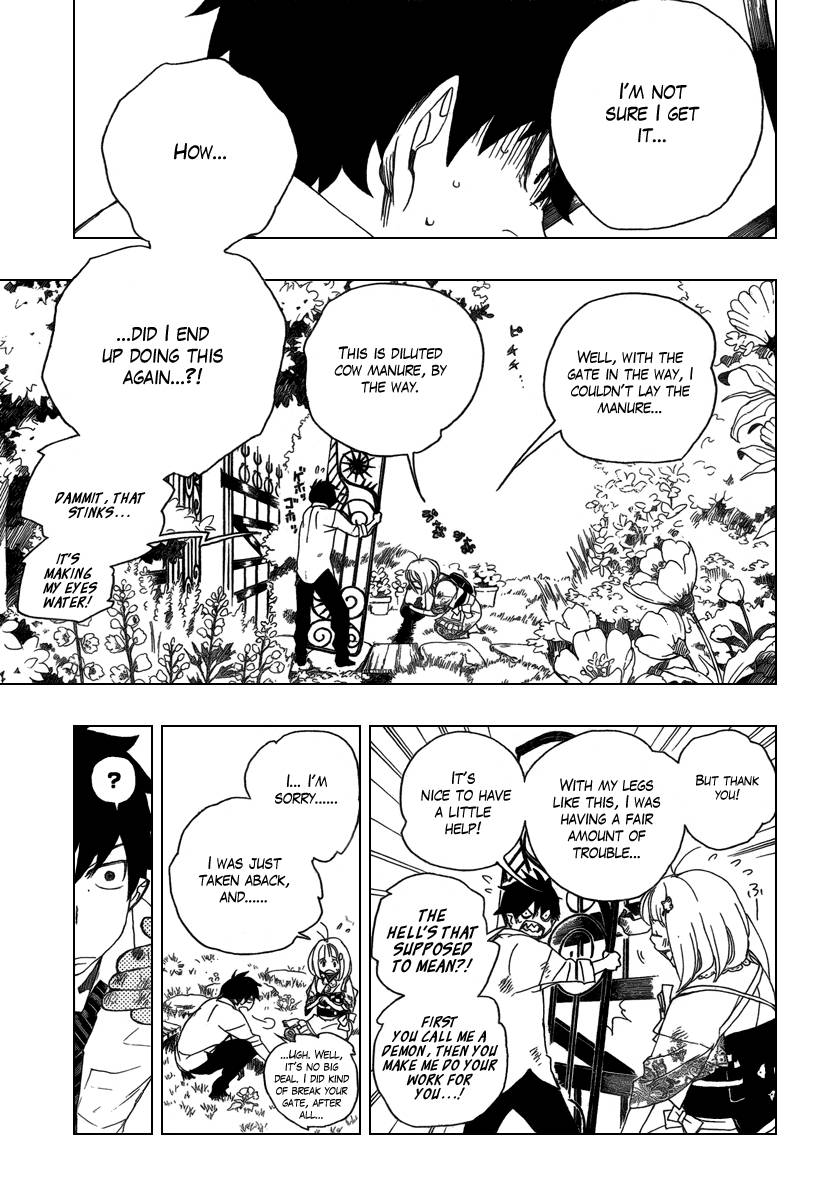 Ao no Exorcist chapter 3 page 18