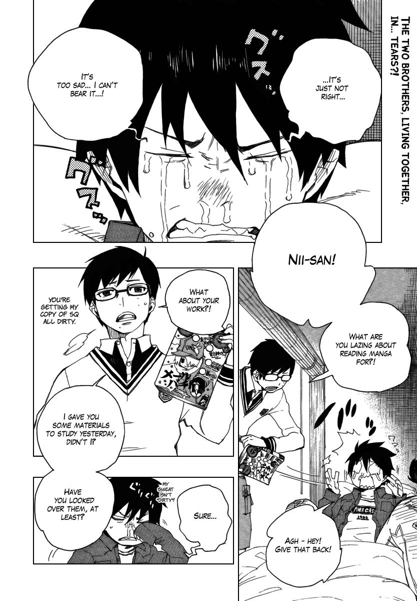 Ao no Exorcist chapter 3 page 3
