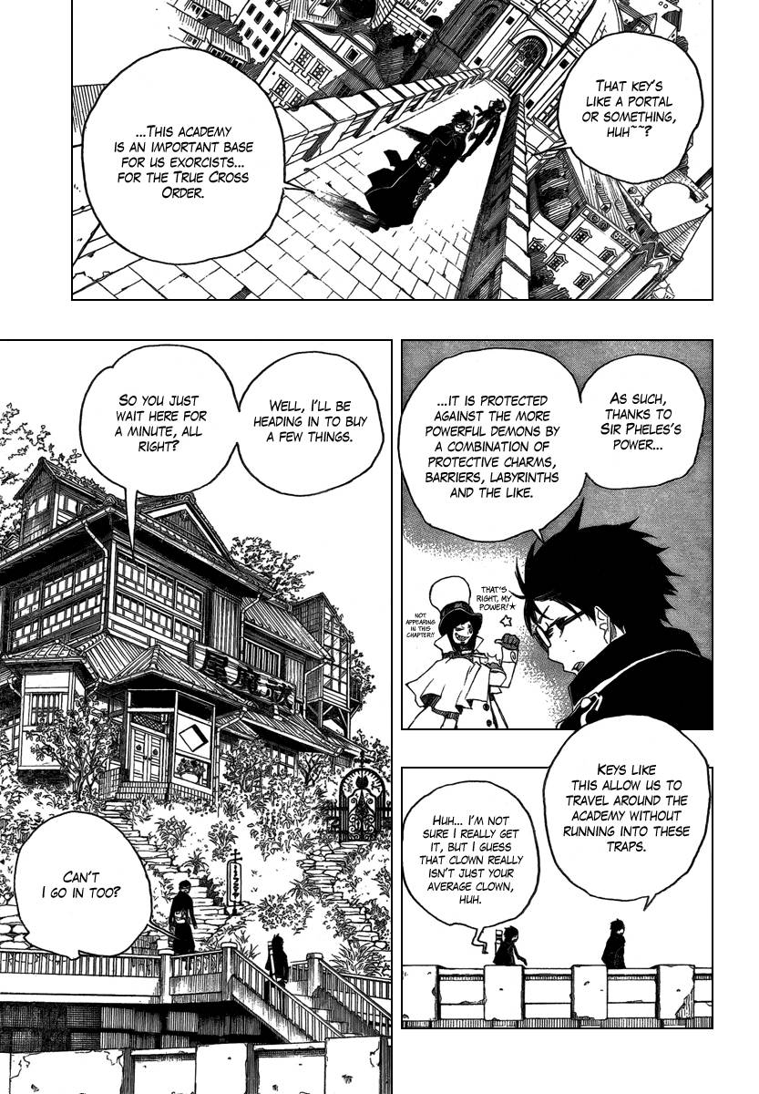 Ao no Exorcist chapter 3 page 8