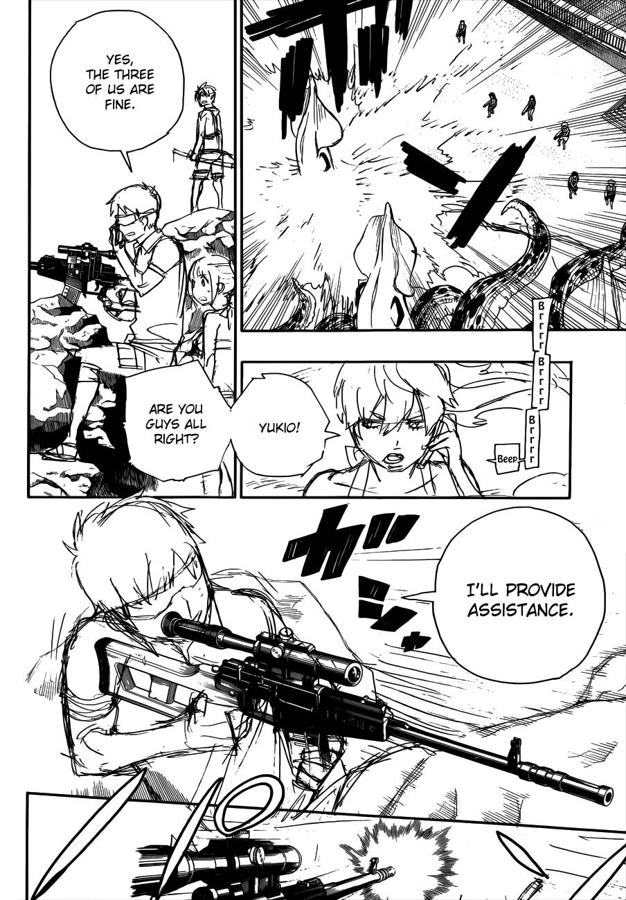 Ao no Exorcist chapter 37 page 17