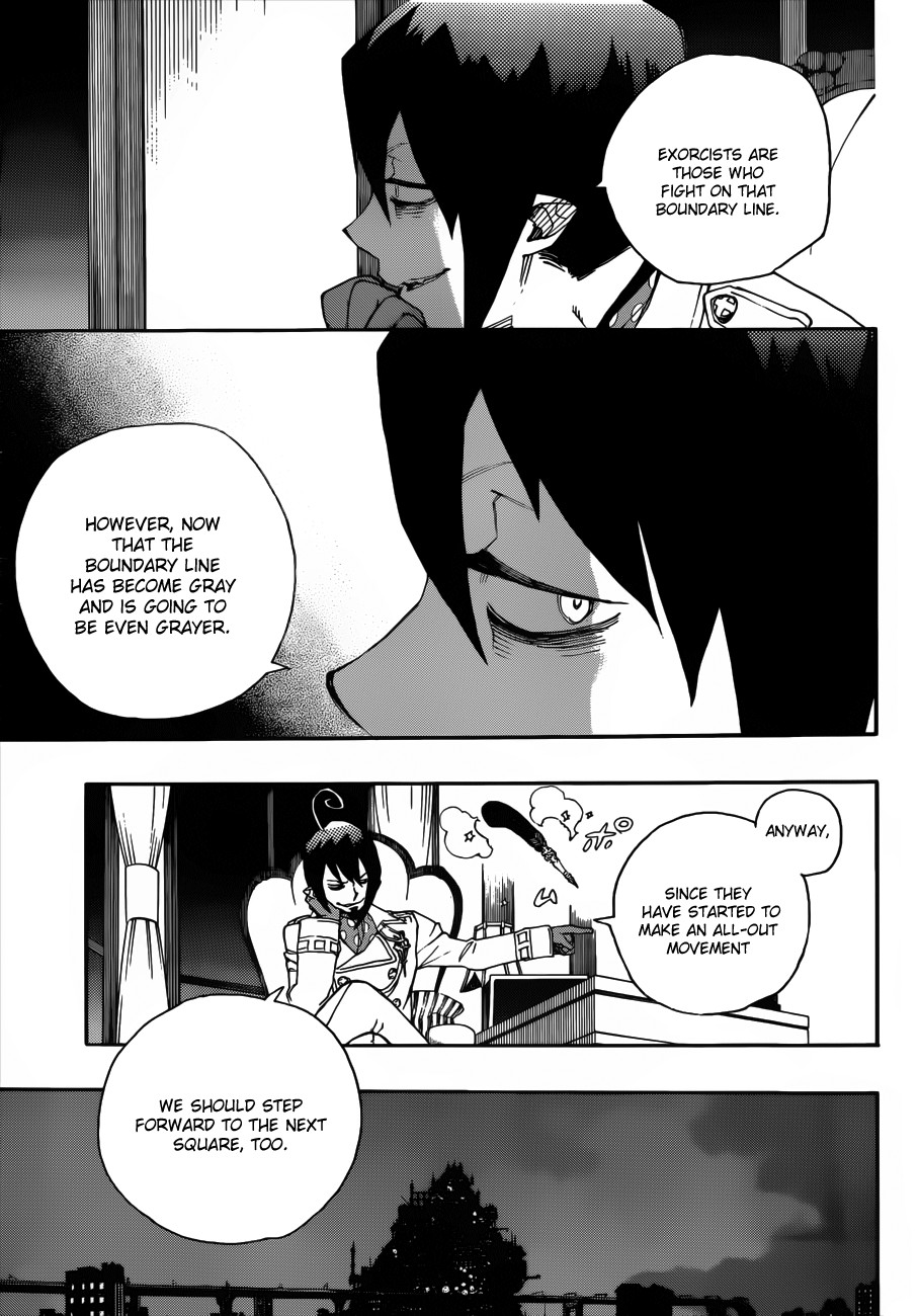 Ao no Exorcist chapter 38 page 35