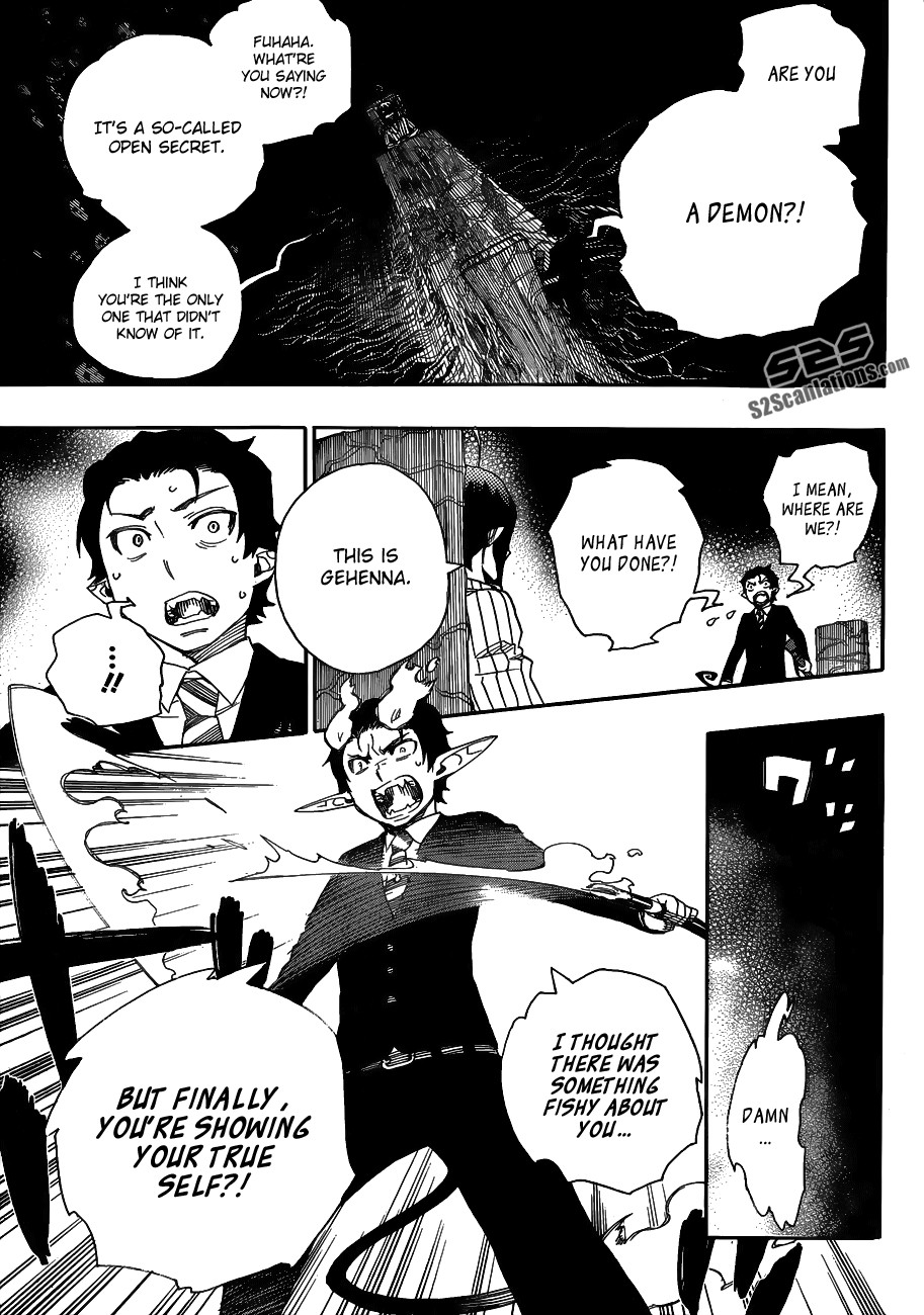 Ao no Exorcist chapter 39 page 22
