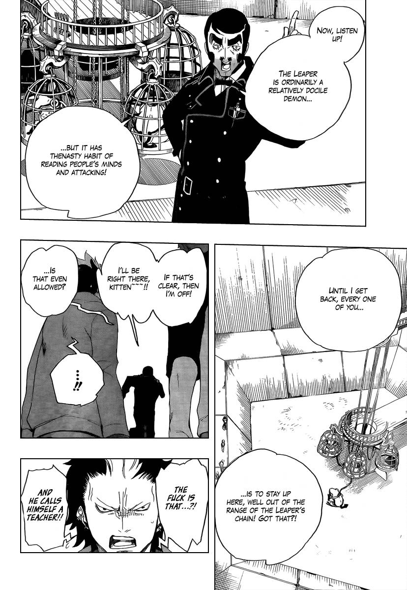Ao no Exorcist chapter 4 page 24