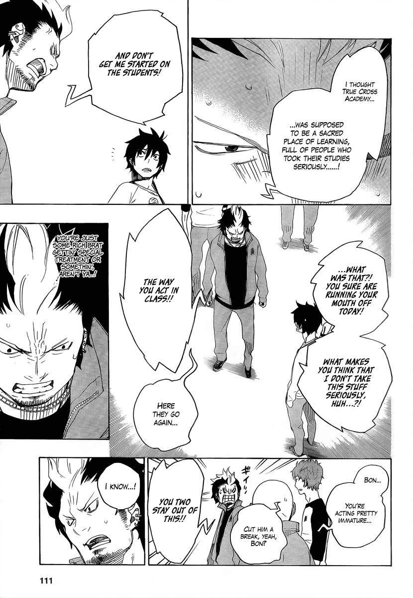 Ao no Exorcist chapter 4 page 25