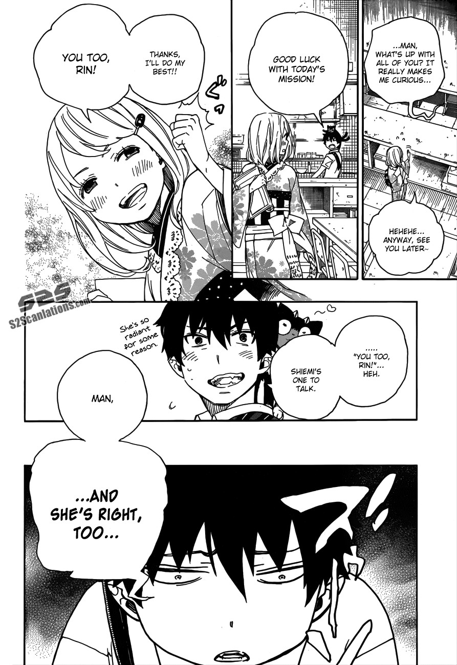 Ao no Exorcist chapter 41 page 7