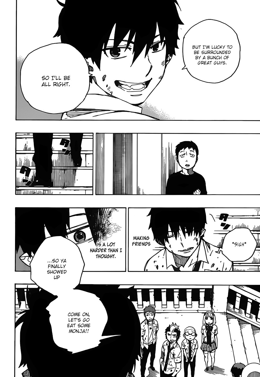 Ao no Exorcist chapter 43 page 34