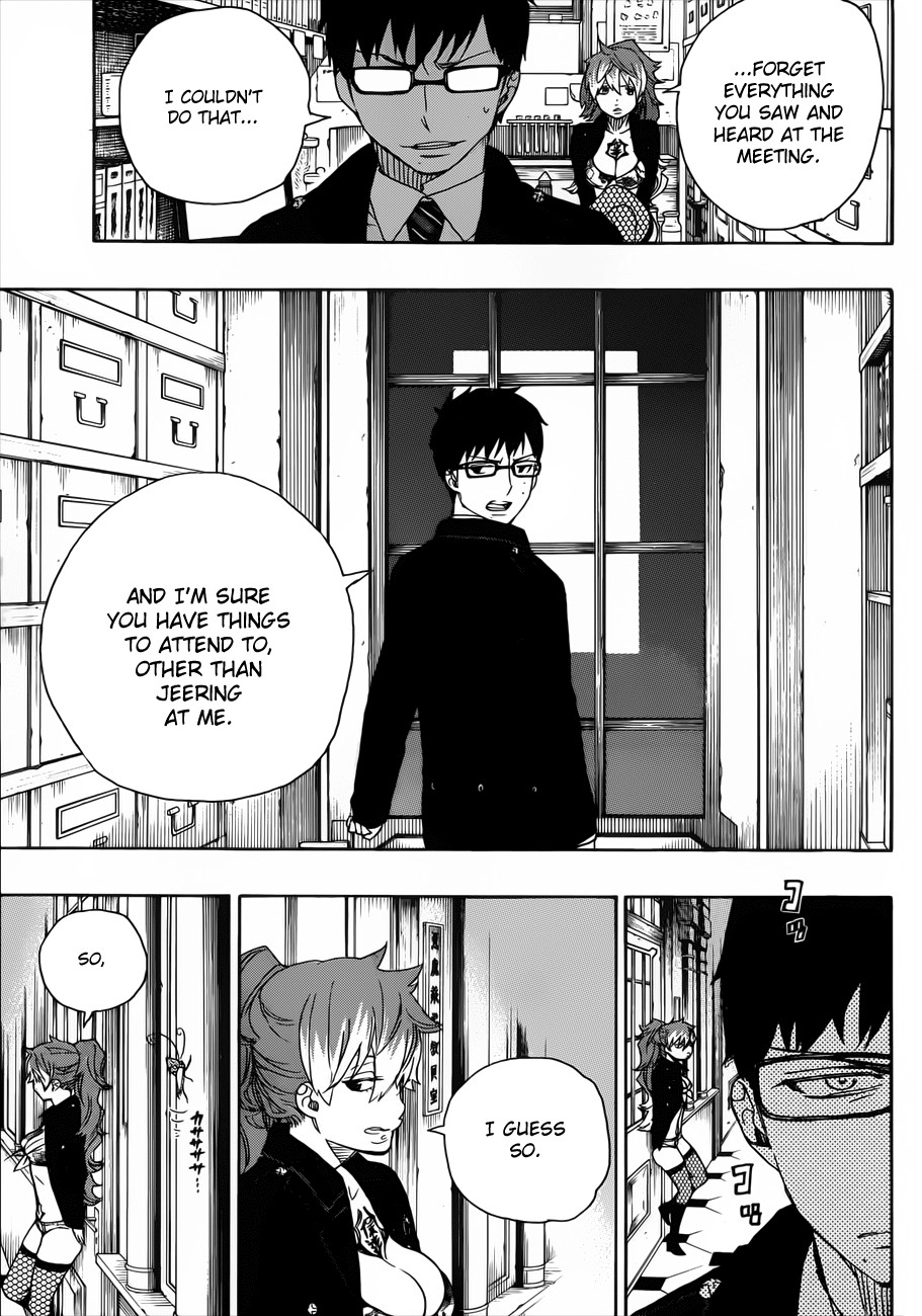 Ao no Exorcist chapter 46 page 22