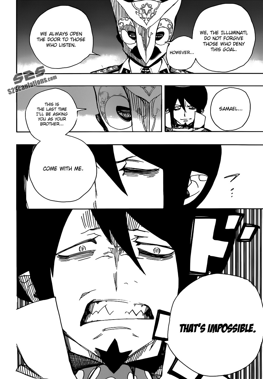 Ao no Exorcist chapter 49 page 19