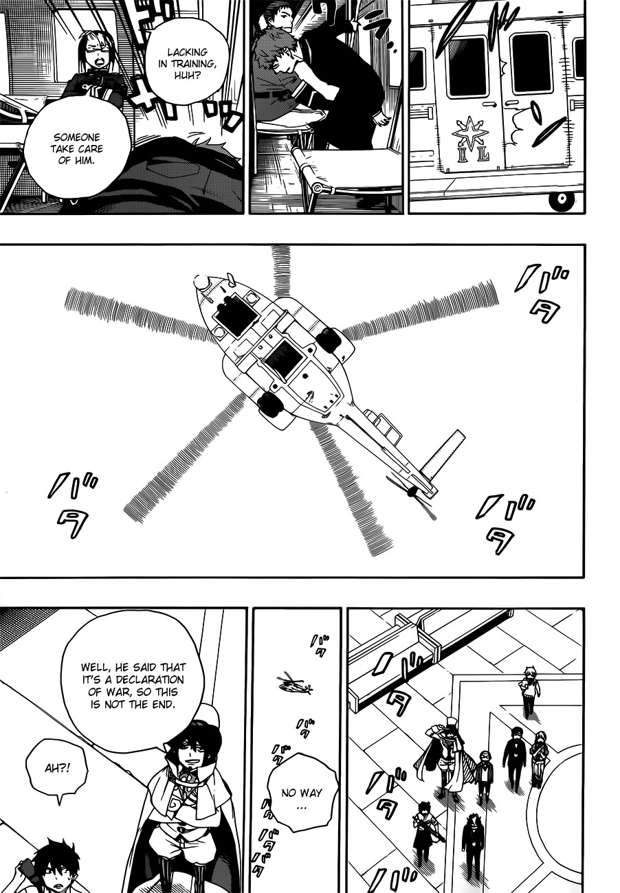 Ao no Exorcist chapter 49 page 28