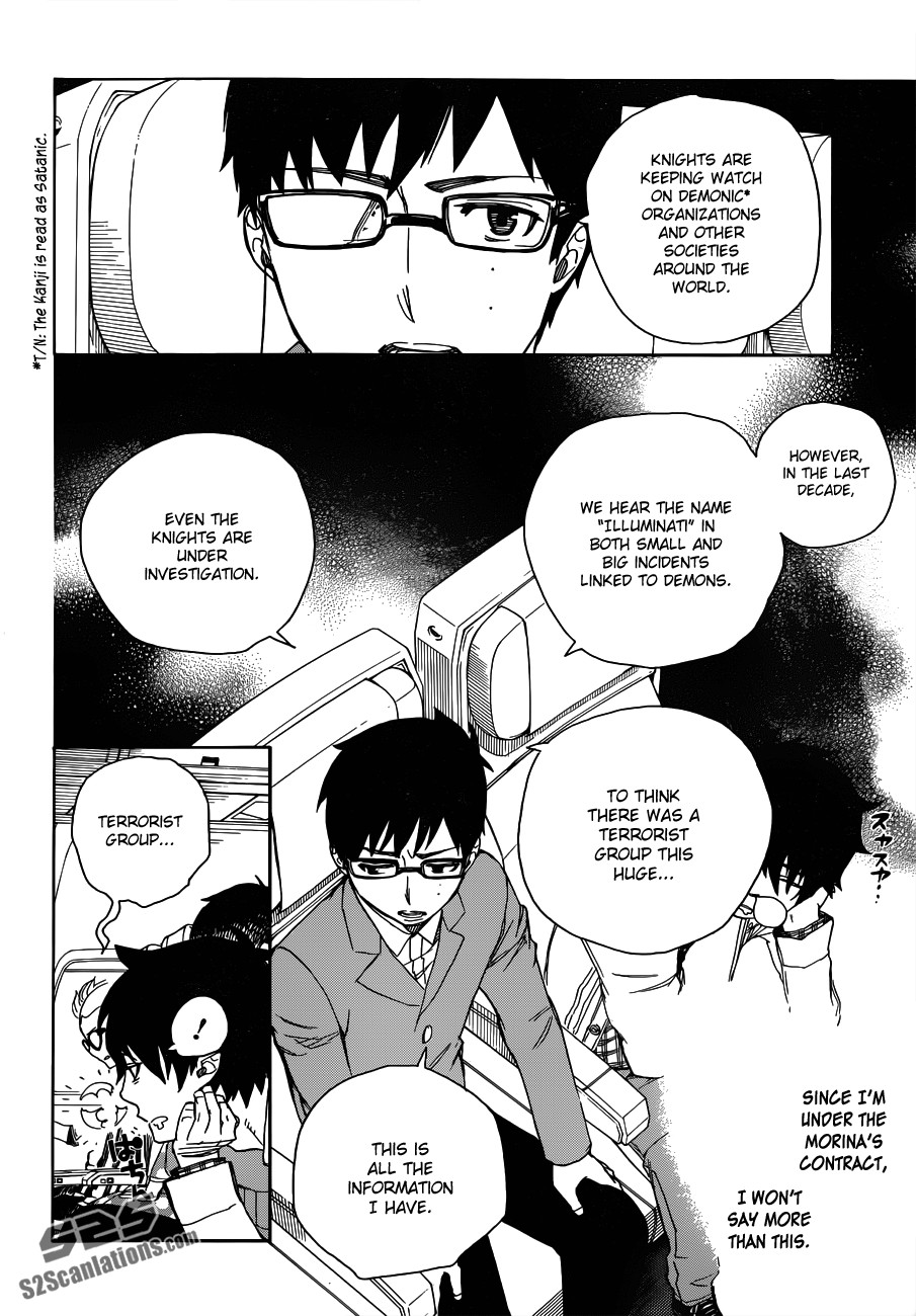 Ao no Exorcist chapter 50 page 15