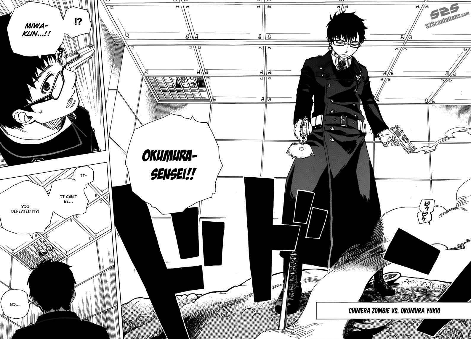 Ao no Exorcist chapter 57 page 24