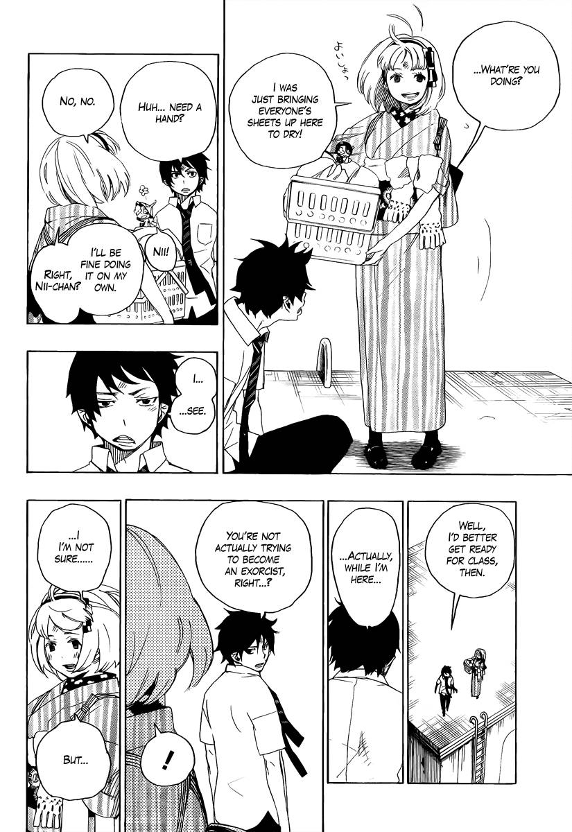 Ao no Exorcist chapter 6 page 9