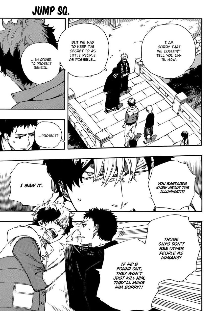 Ao no Exorcist chapter 64 page 11