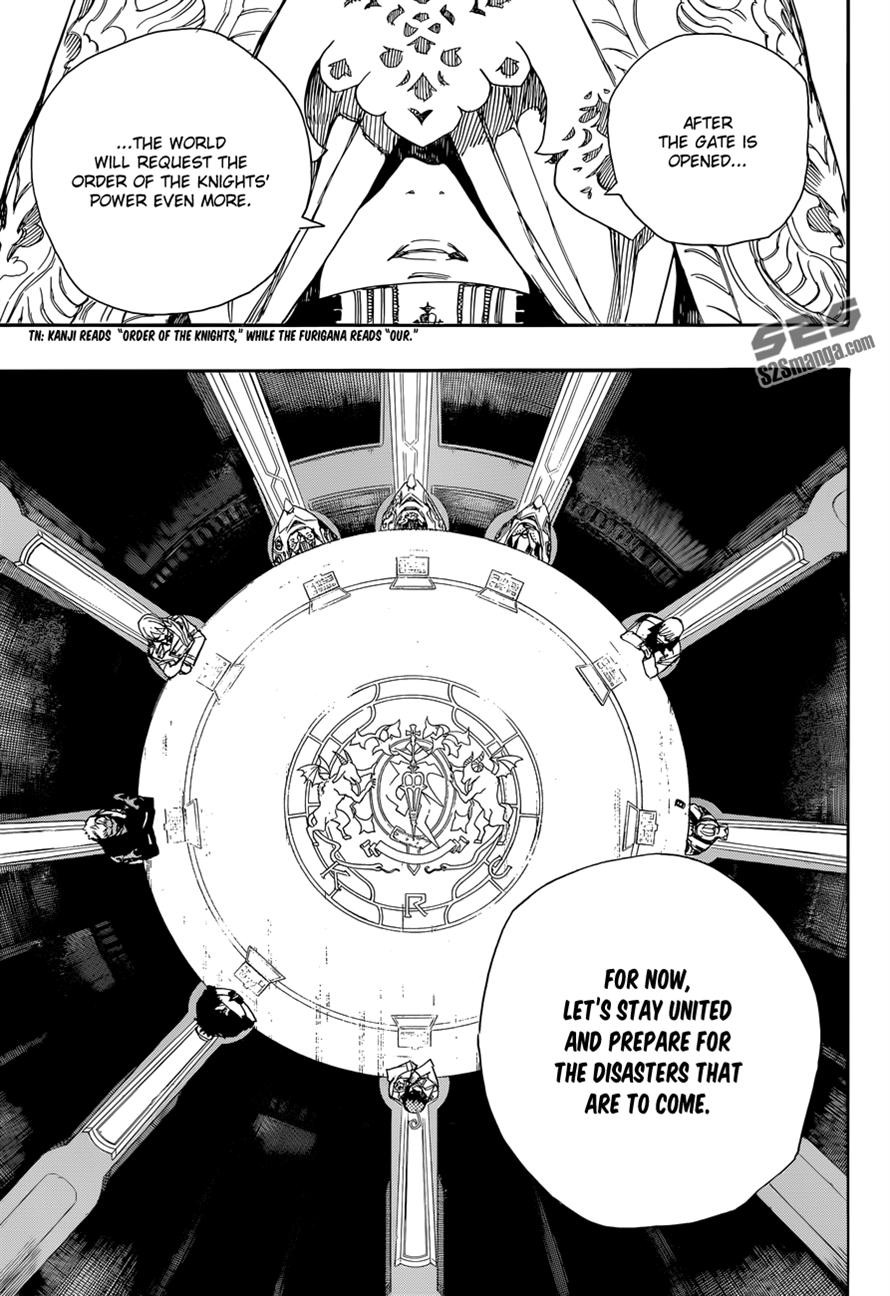 Ao no Exorcist chapter 69 page 22