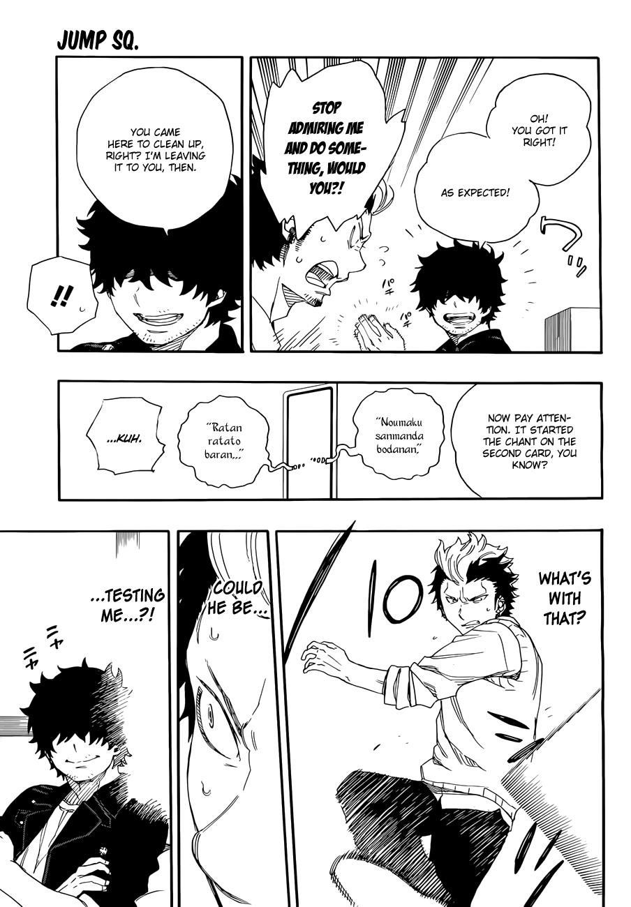 Ao no Exorcist chapter 71 page 22