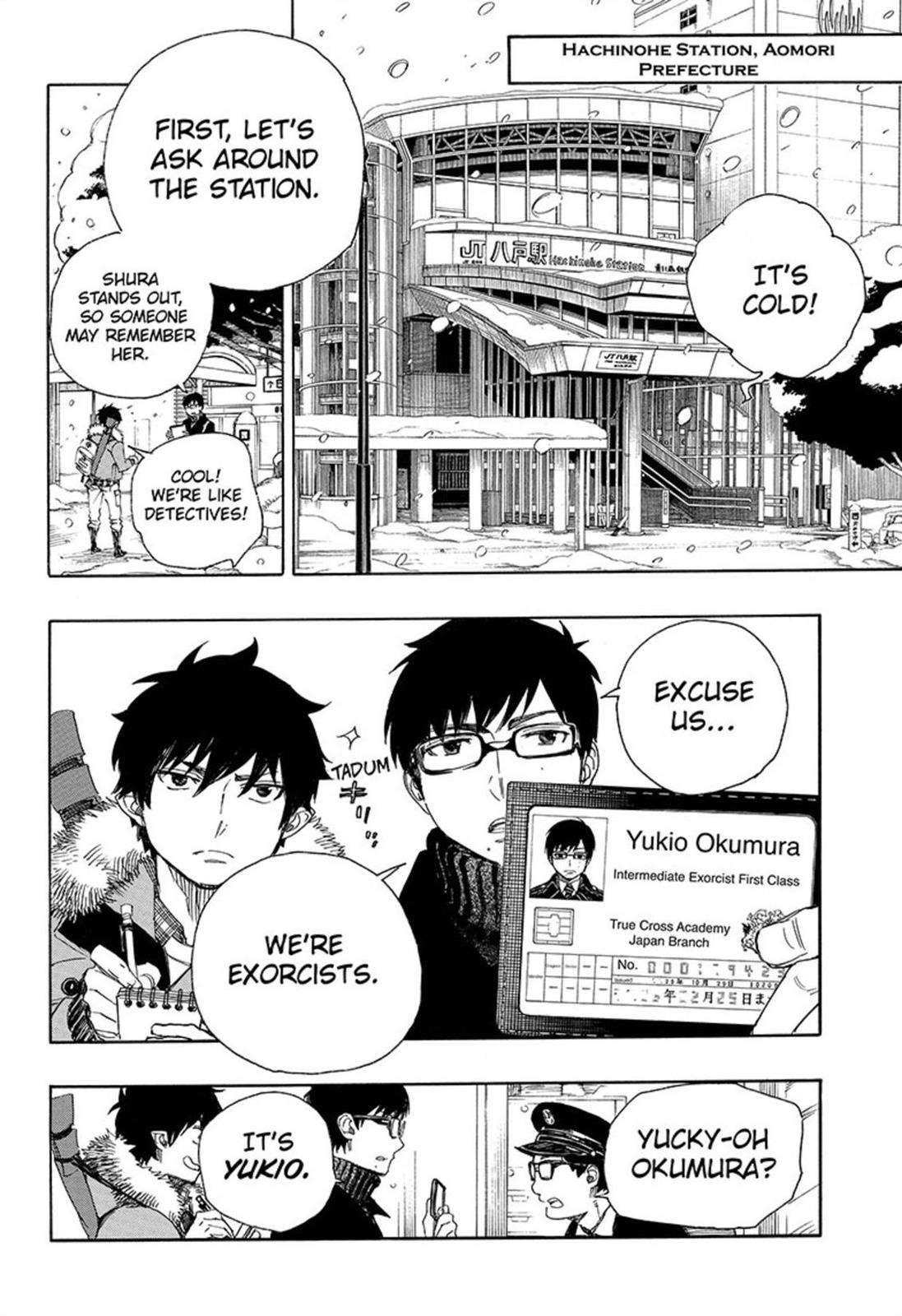 Ao no Exorcist chapter 74 page 10