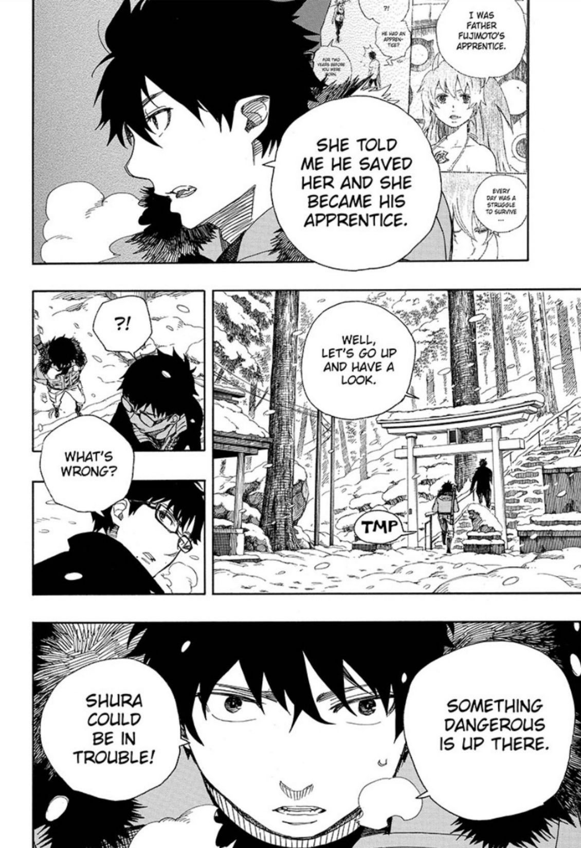 Ao no Exorcist chapter 75 page 17
