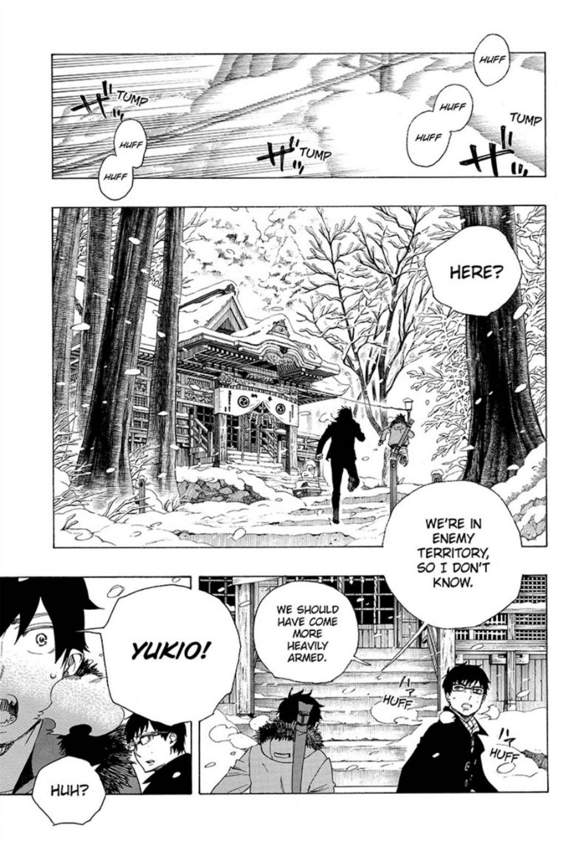 Ao no Exorcist chapter 75 page 18