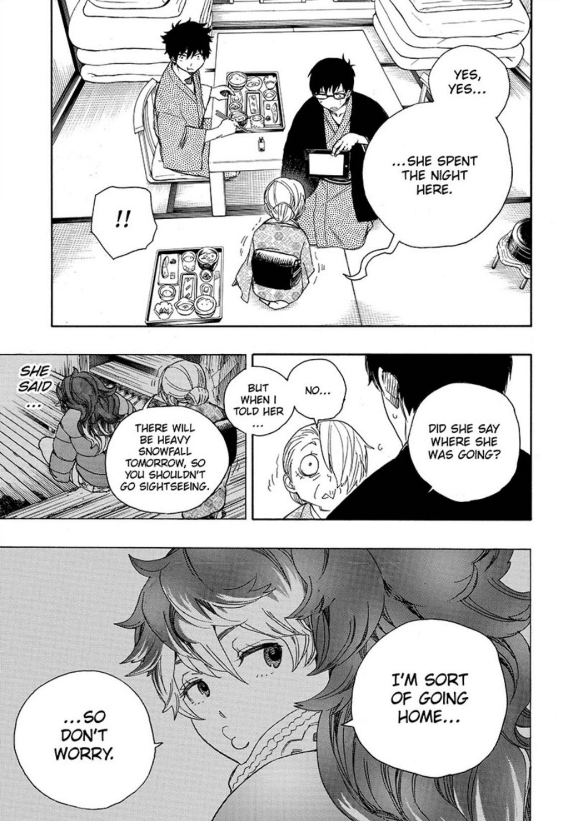 Ao no Exorcist chapter 75 page 2