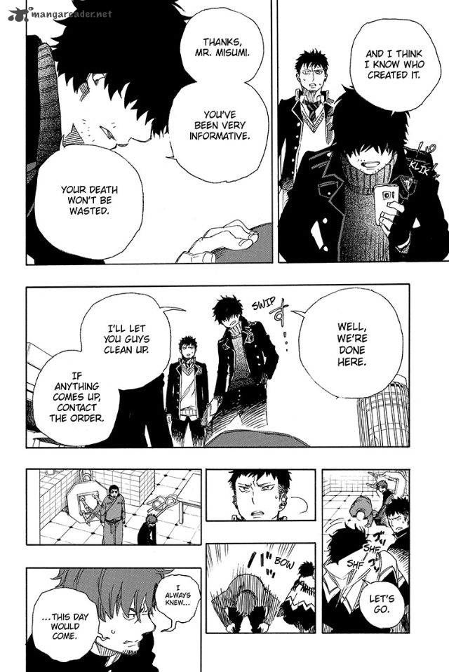 Ao no Exorcist chapter 83 page 34