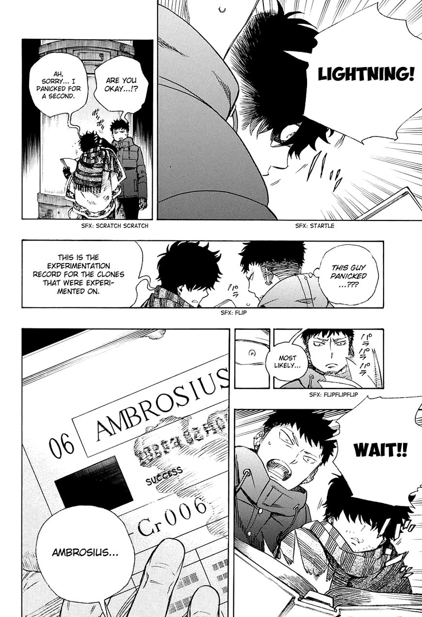 Ao no Exorcist chapter 86 page 9