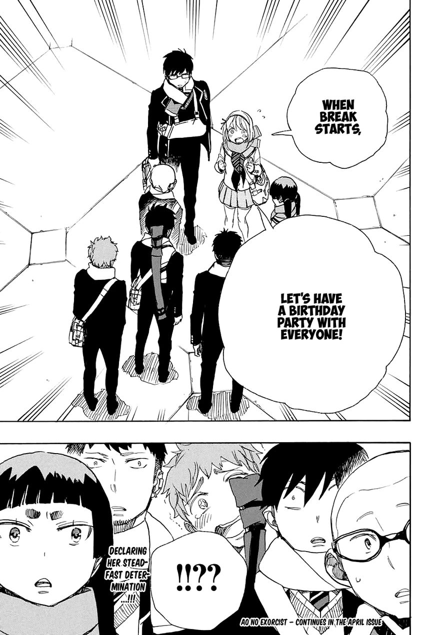 Ao no Exorcist chapter 87 page 36
