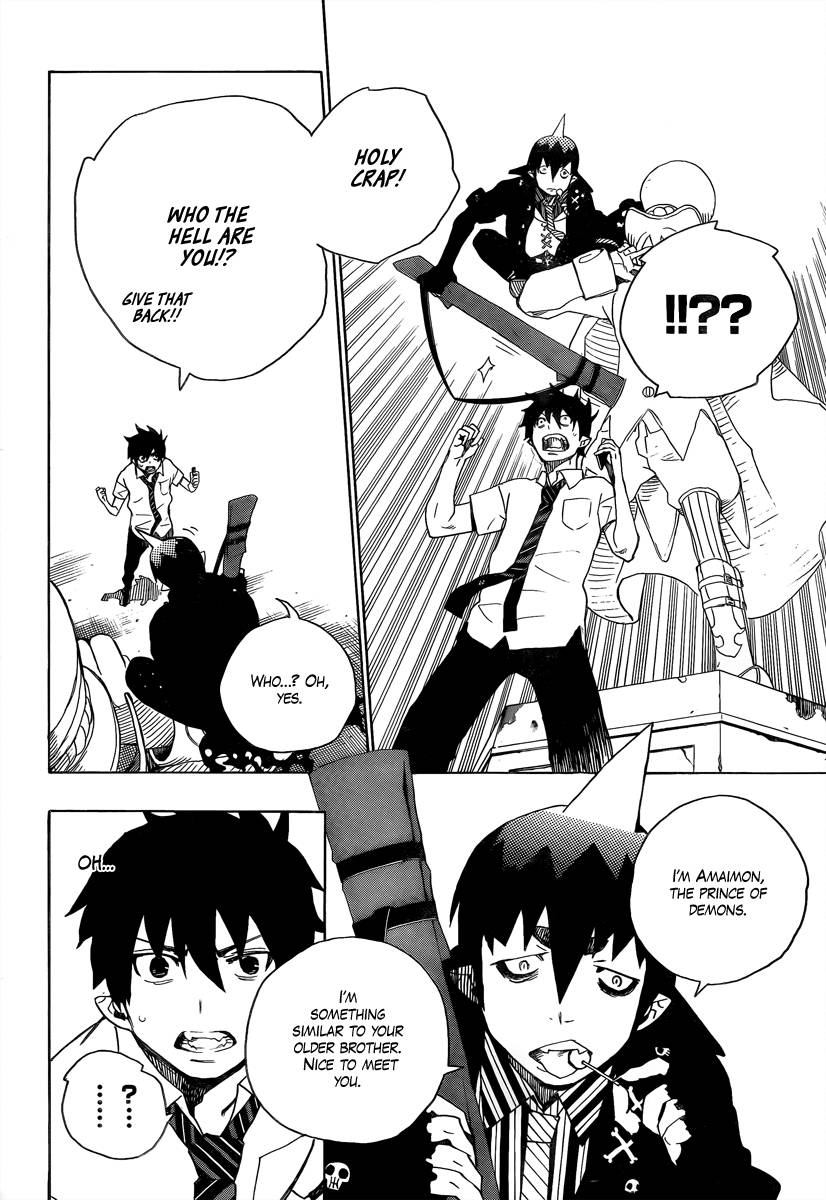 Ao no Exorcist chapter 9 page 16