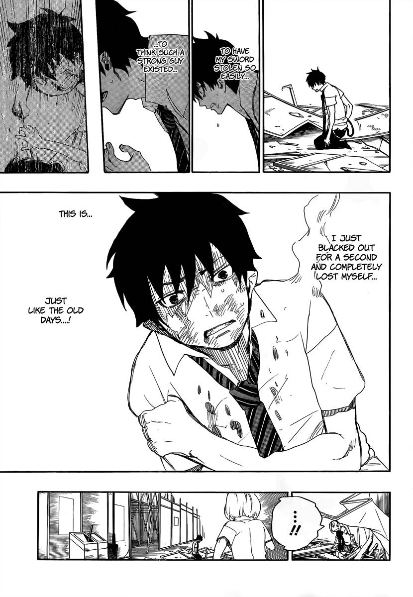 Ao no Exorcist chapter 9 page 39