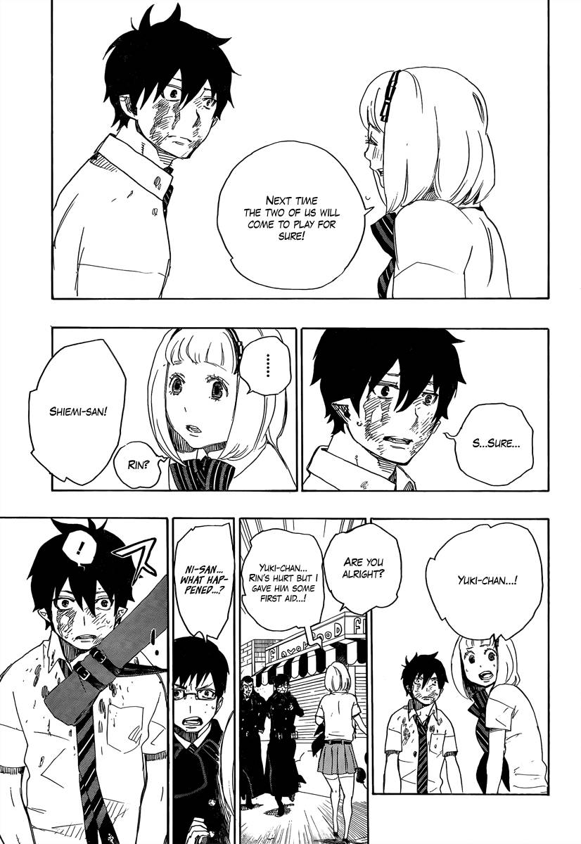 Ao no Exorcist chapter 9 page 41
