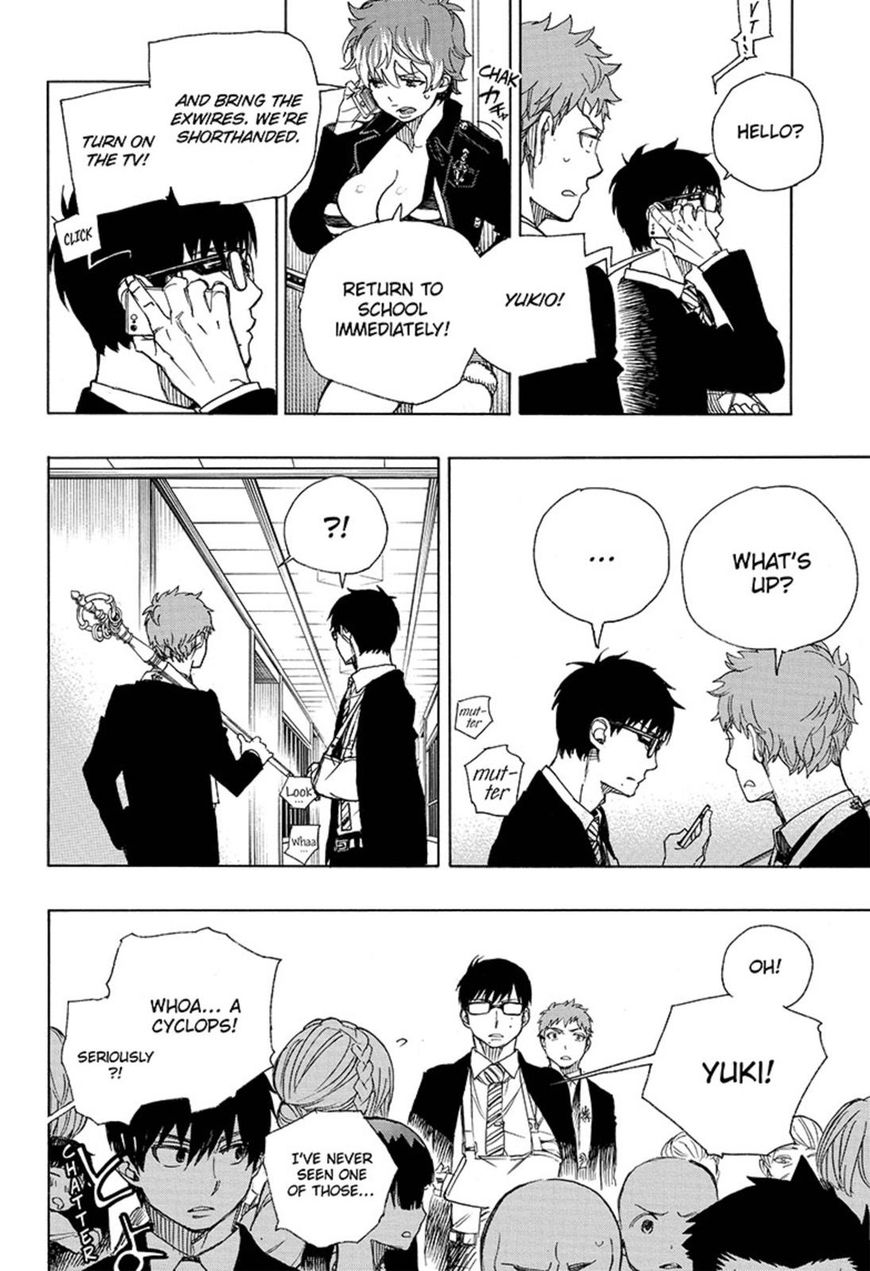 Ao no Exorcist chapter 91 page 34