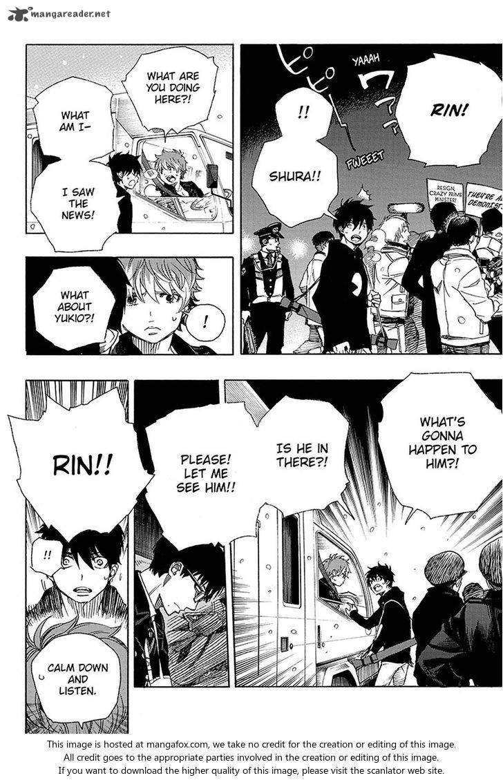 Ao no Exorcist chapter 95 page 19