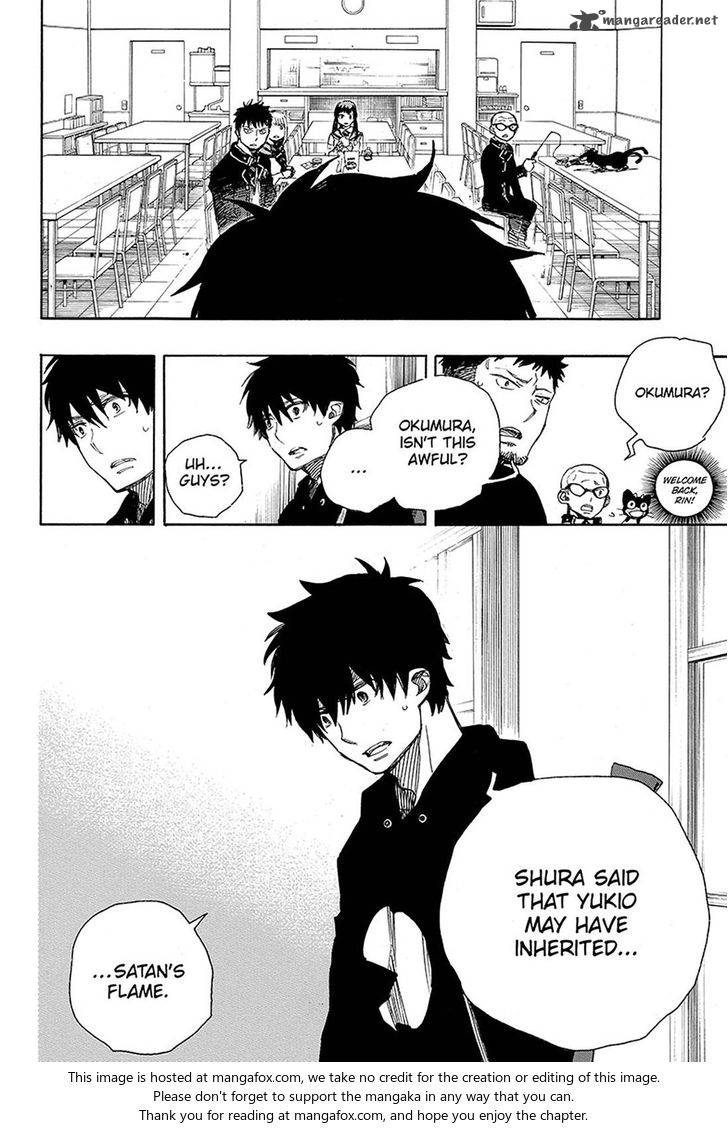 Ao no Exorcist chapter 95 page 23