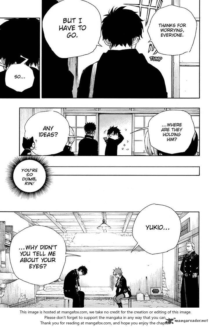 Ao no Exorcist chapter 95 page 28