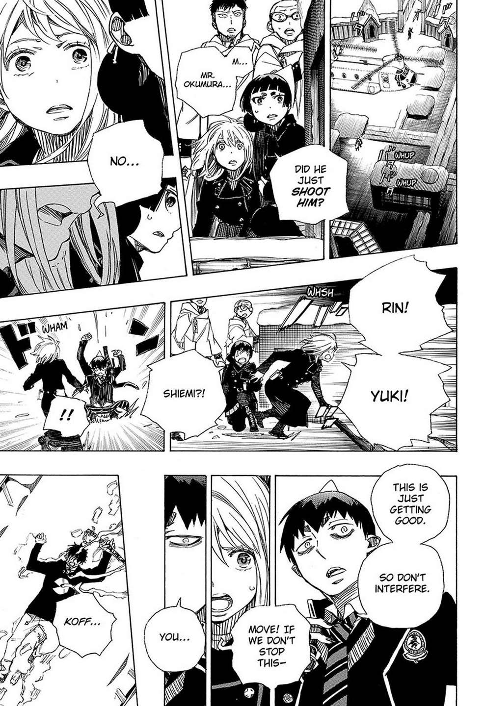 Ao no Exorcist chapter 96 page 28