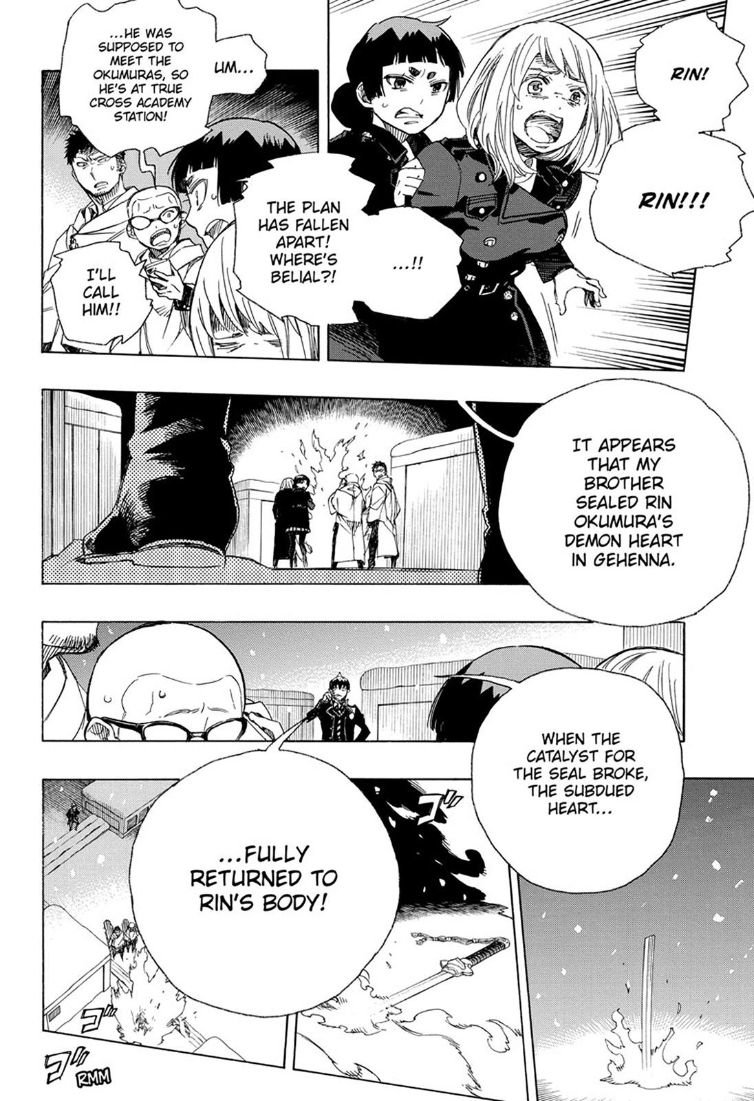 Ao no Exorcist chapter 98 page 2