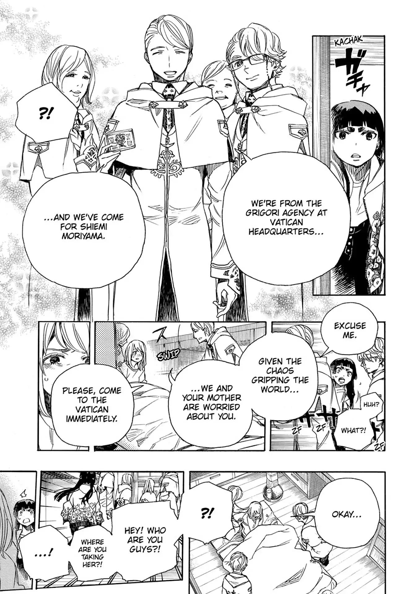 Ao no Exorcist chapter 99.2 page 10