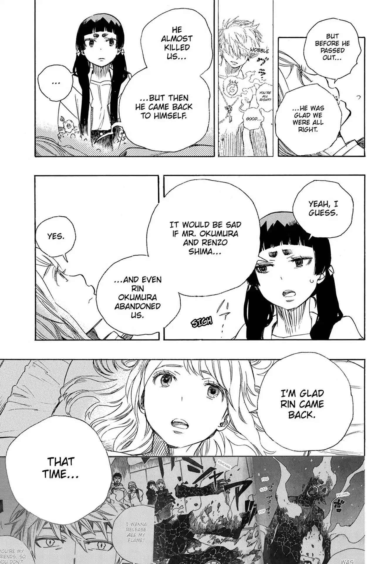 Ao no Exorcist chapter 99.2 page 4