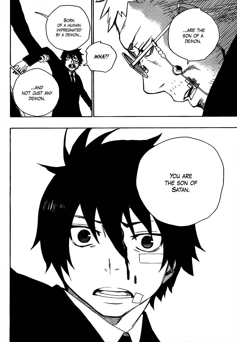 Ao no Exorcist chapter 1 page 33