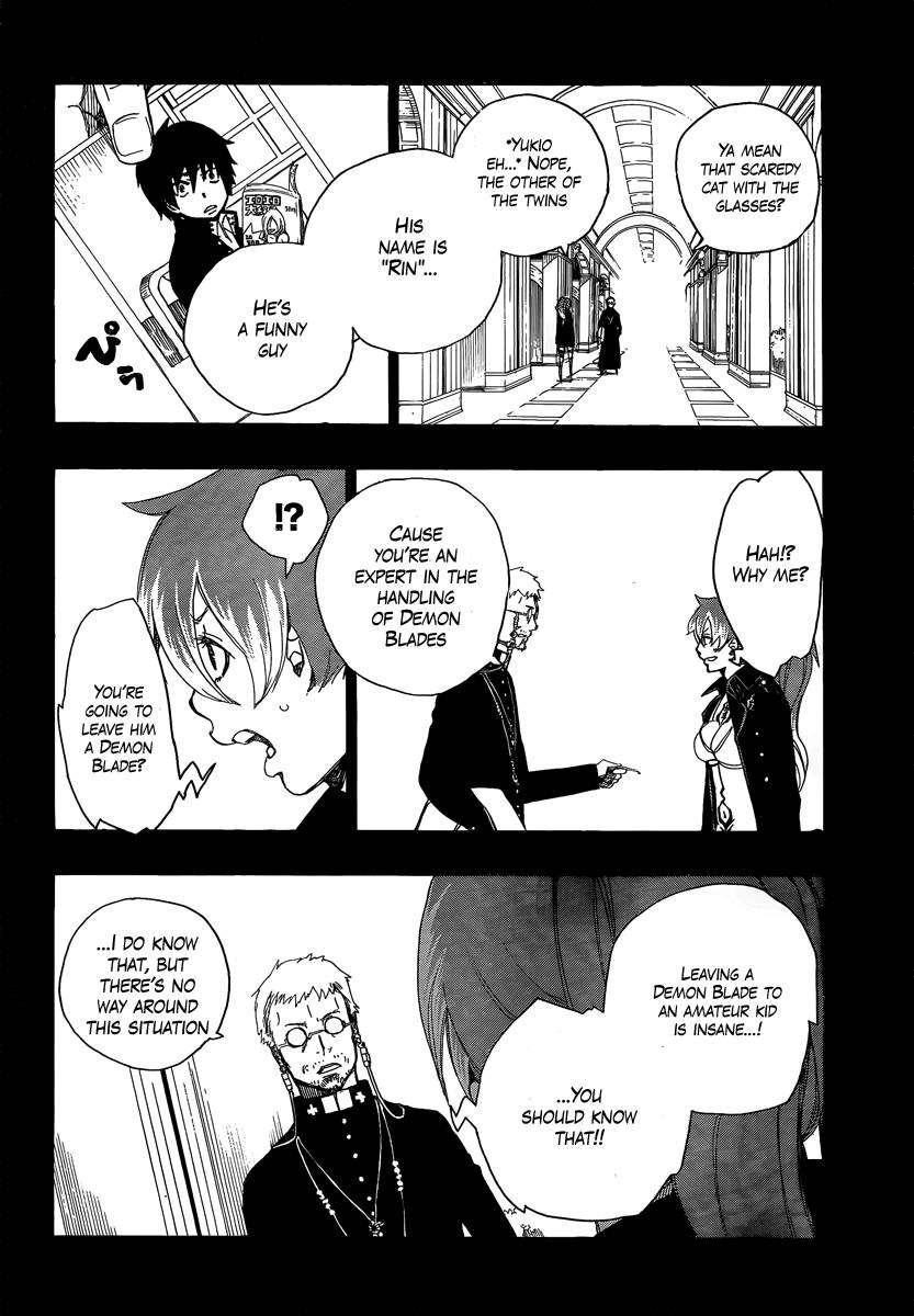 Ao no Exorcist chapter 10 page 16