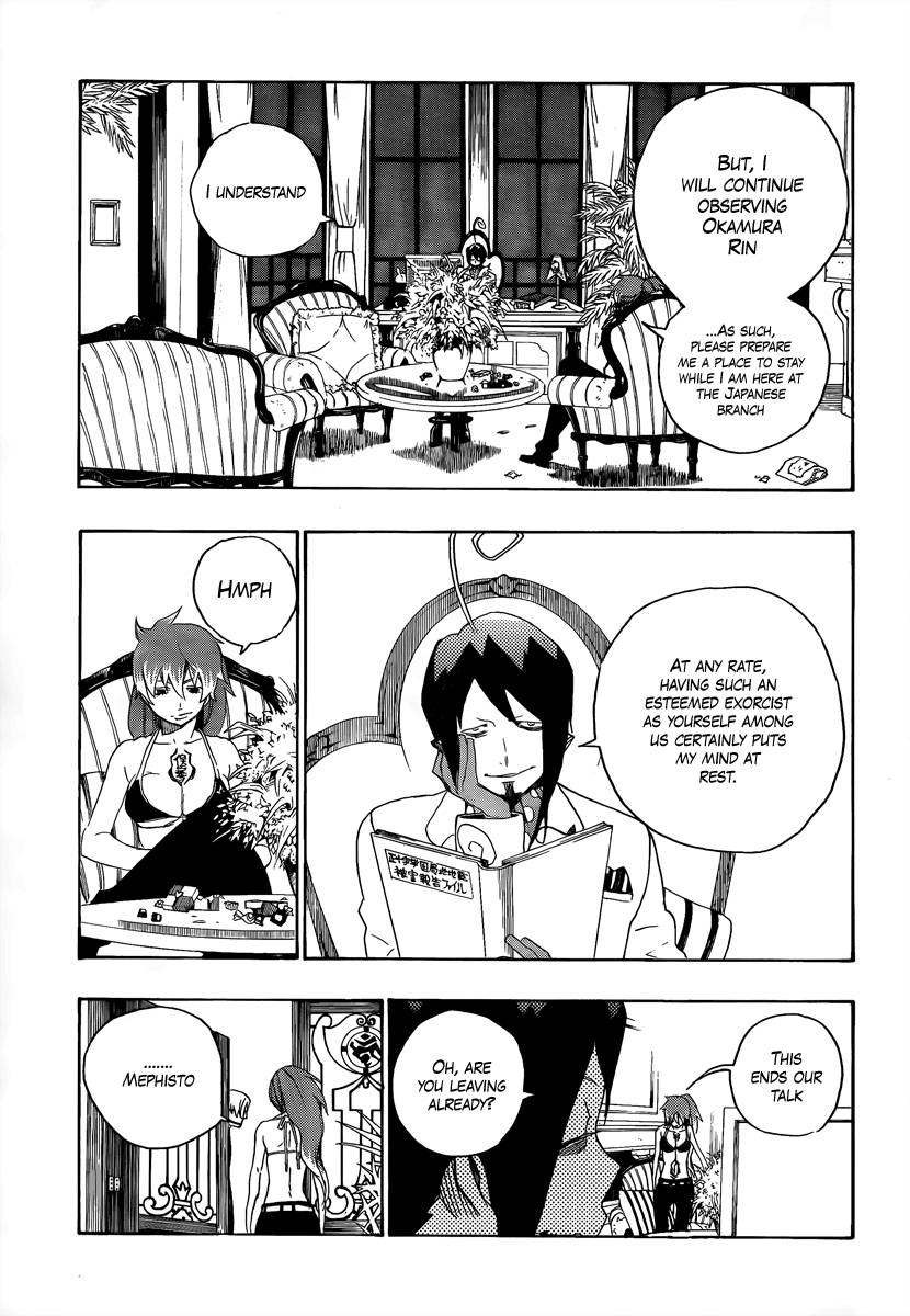 Ao no Exorcist chapter 10 page 35