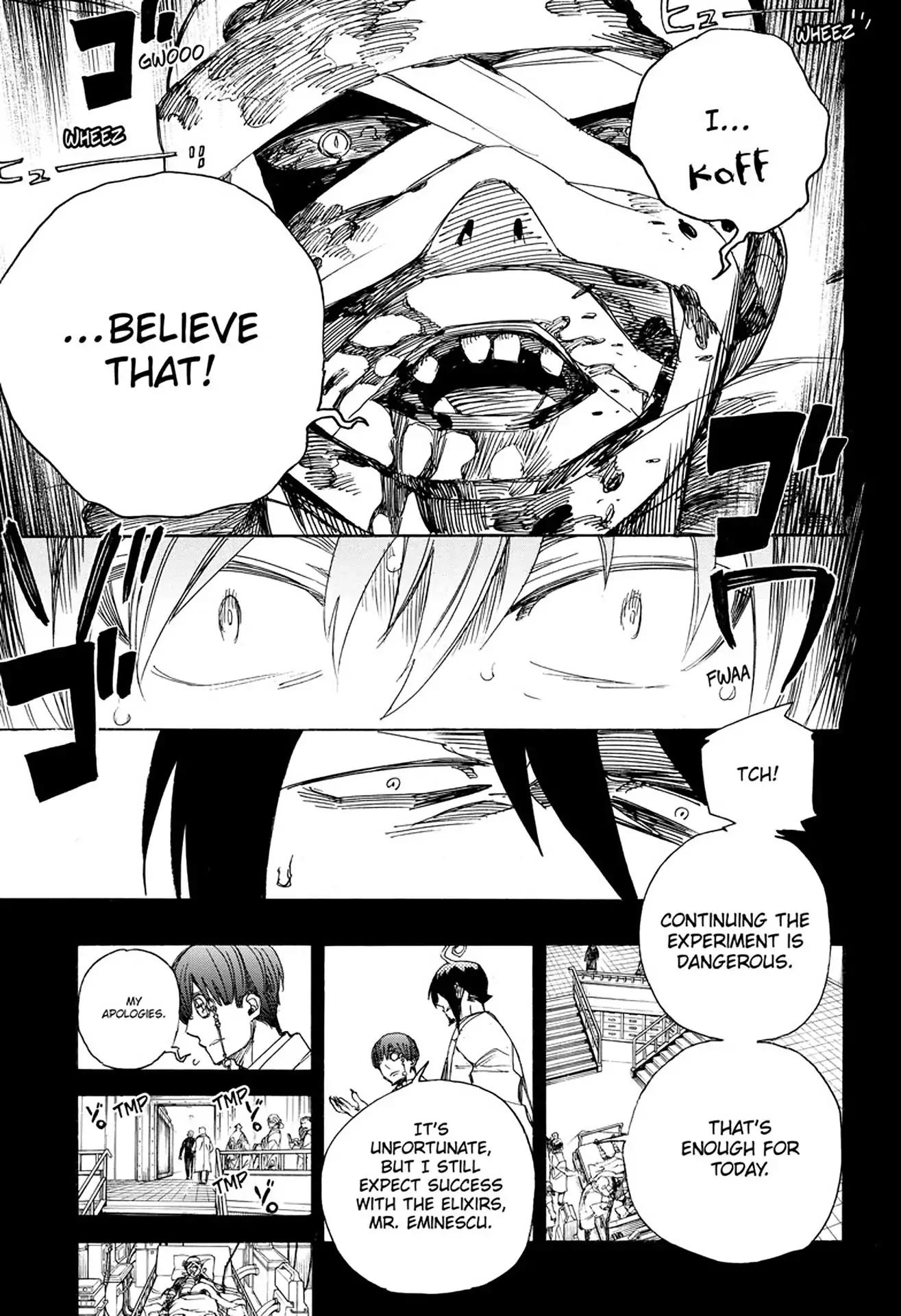 Ao no Exorcist chapter 102 page 10