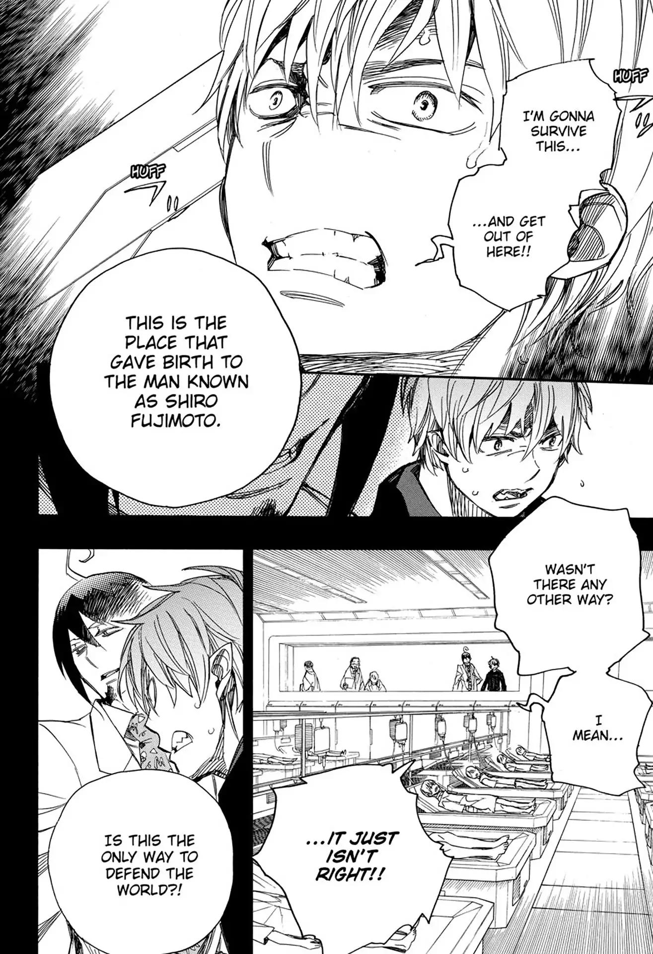 Ao no Exorcist chapter 102 page 17