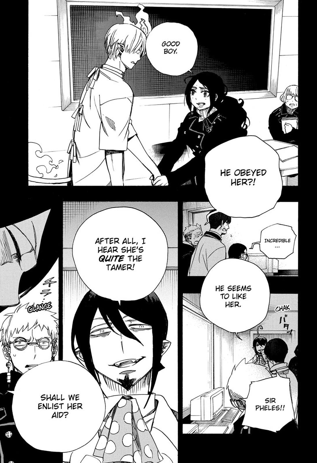 Ao no Exorcist chapter 105 page 11
