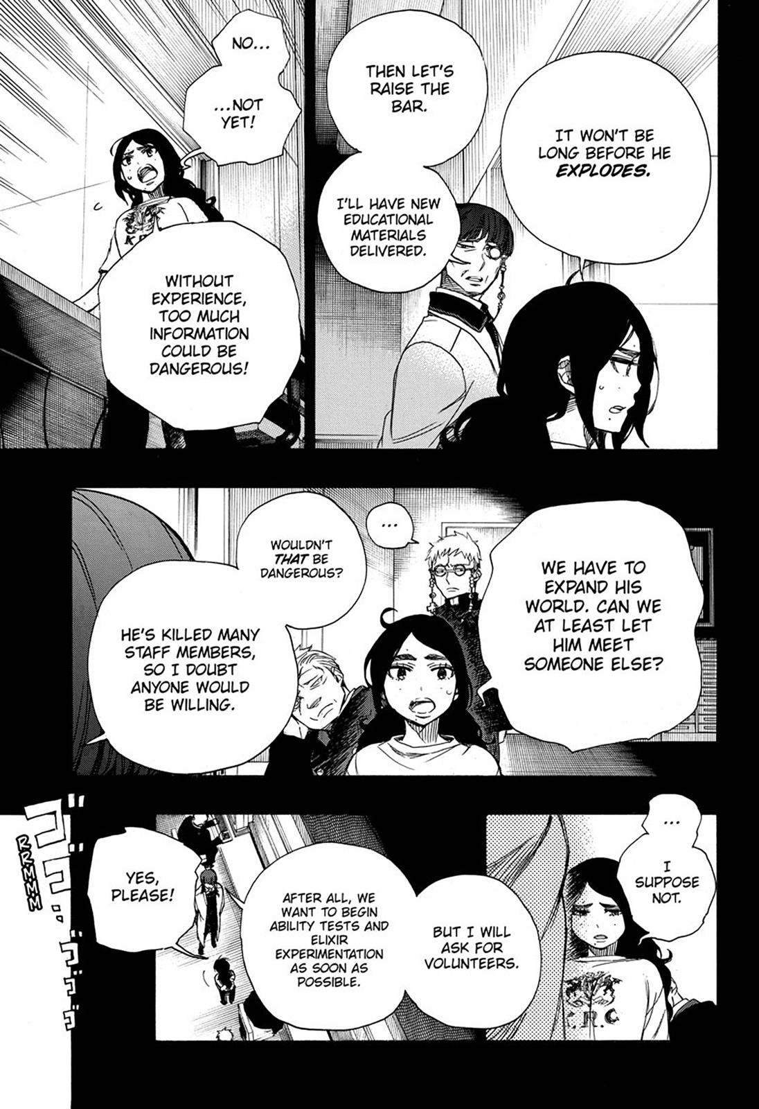 Ao no Exorcist chapter 105 page 23