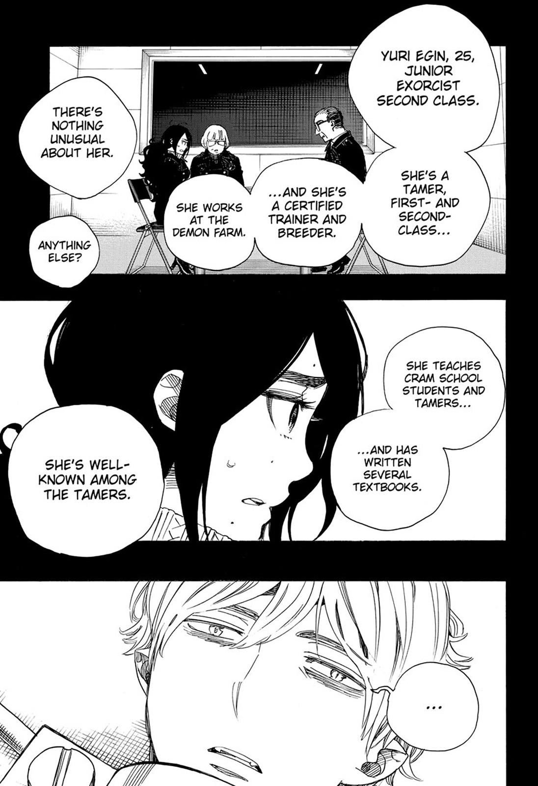 Ao no Exorcist chapter 105 page 5