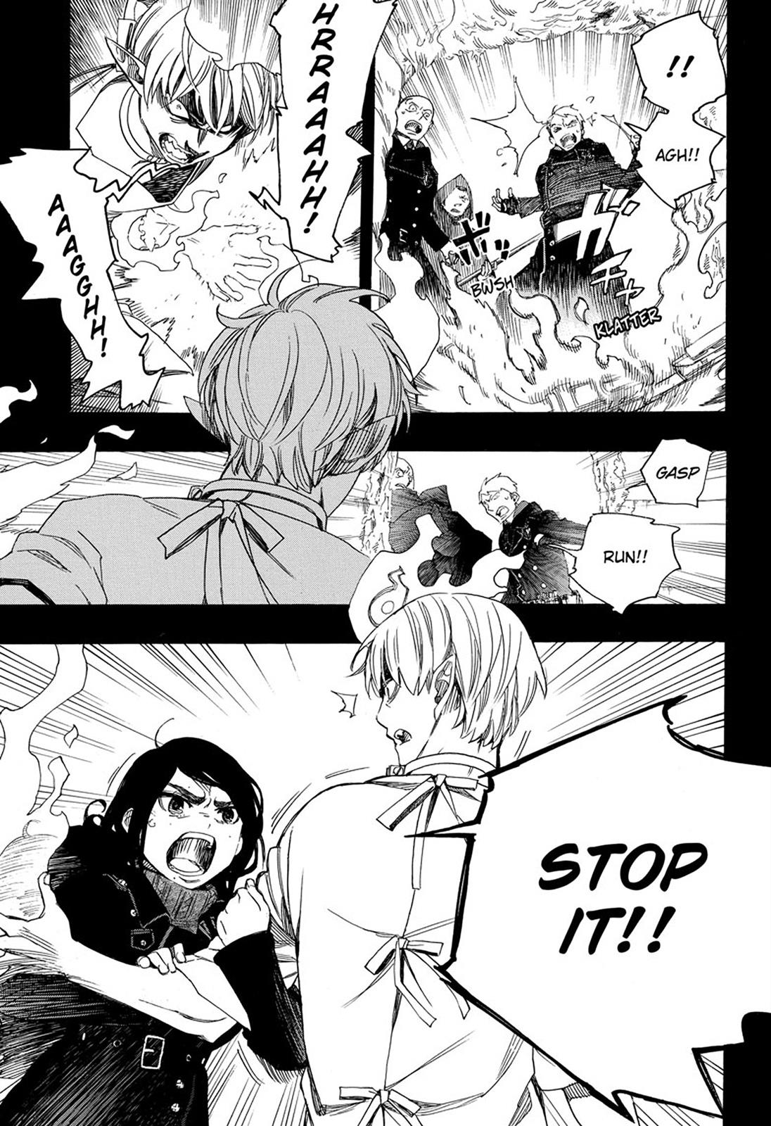 Ao no Exorcist chapter 105 page 9