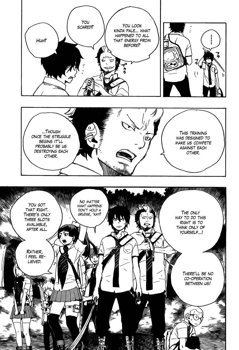 Ao no Exorcist chapter 11 page 35