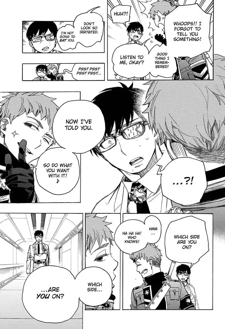 Ao no Exorcist chapter 110 page 35